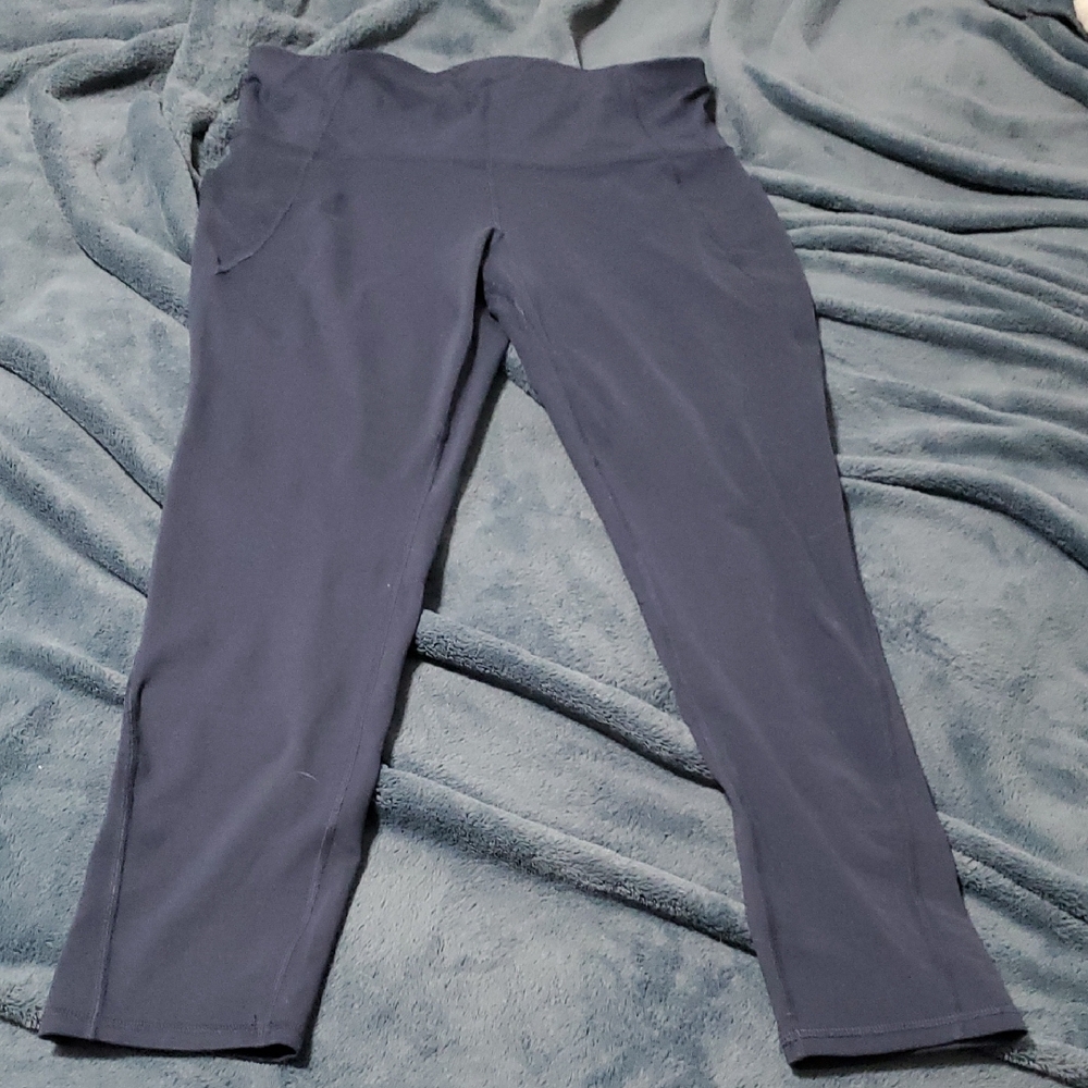 Xersion Navy High-Rise Leggings